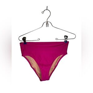 J.Crew Hallie women’s bikini, bottoms, pink medium